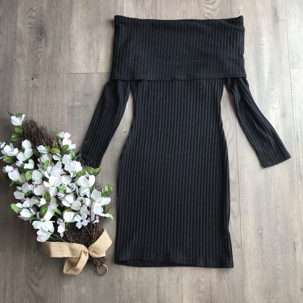Long sleeve sweater dress Brand new